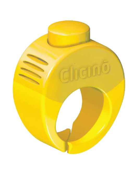 Hovedbilde Clicino klikker ring, gul