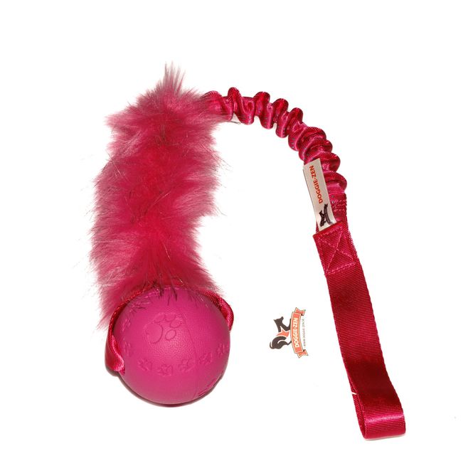 Hovedbilde Elastisk fuskpälskampis L med Trixie-ball